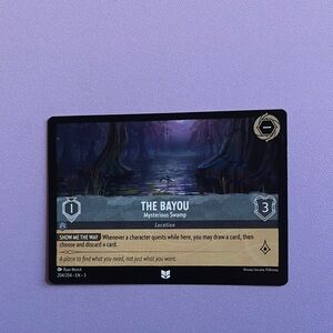 Disney Lorcana Trading Card - The Bayou